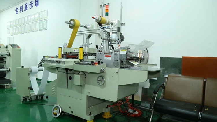 Automatic Roll Film Foam Sticker Label Flat Bed Die Cutter