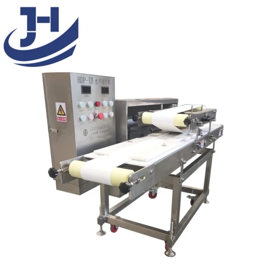 Junhua Machinery Rebanadora completamente automática Cortadora de carne Pescado Pollo Cordero Carne de res Cerdo