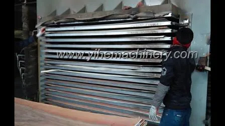 15 capas de madera contrachapada de 500t Prensa en frío Máquina de corte de tablero de compositor de chapa de prensa en frío