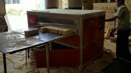 Máquina cortadora de bloques de madera de cuchillas múltiples para pies de paletas